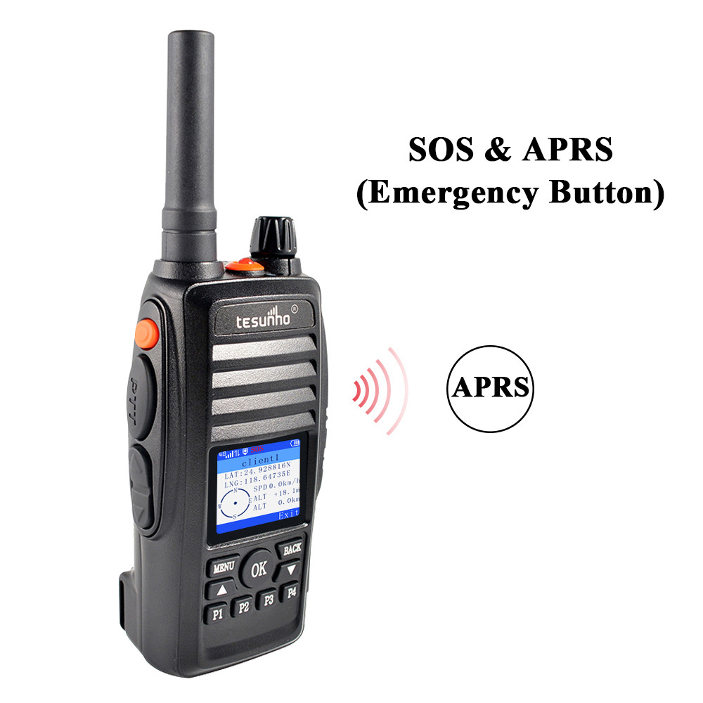 TH-388 Dual SIM PTT Walkie Talkie For Commercial Grade